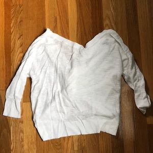 Express White Sweater